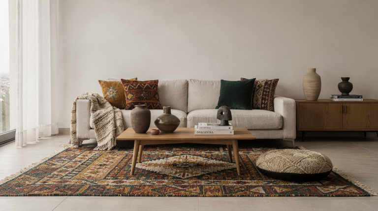 Objetos, textiles y color: una guía para construir interiores con identidad